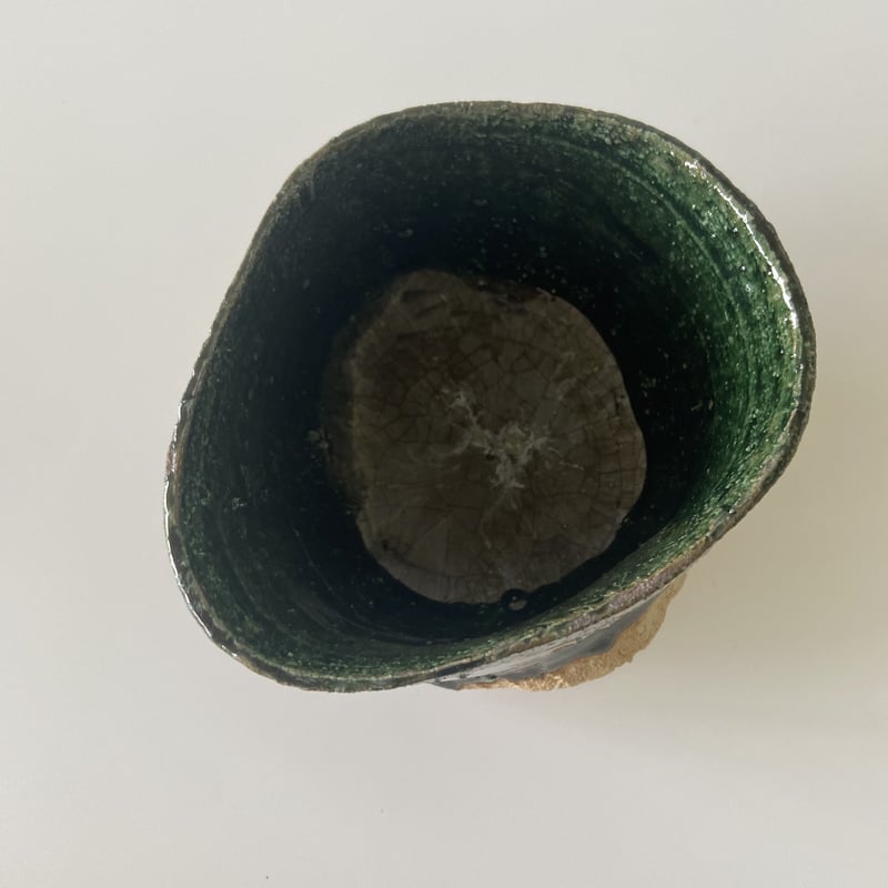 横山拓也 織部 抹茶碗 器 matchabowl tea bowl | soui