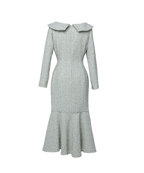 tweed lady dress