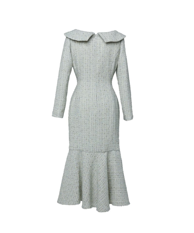 tweed lady dress | naoho