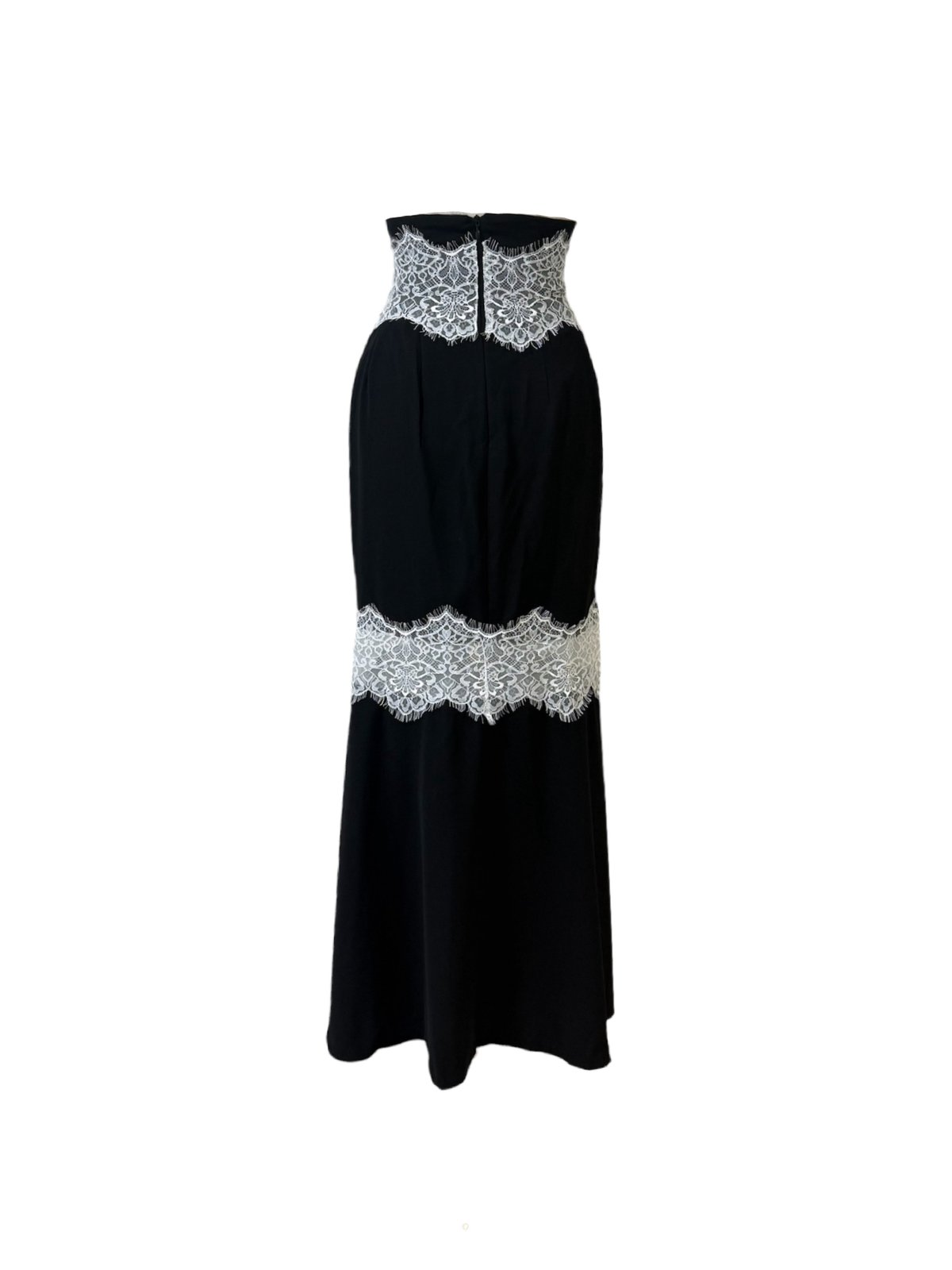 lace long mermaid skirt | naoho