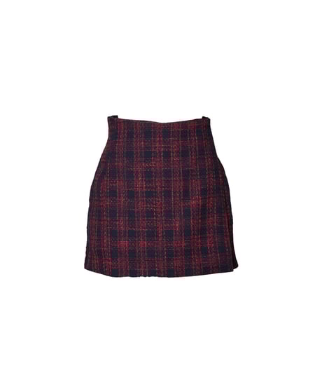 naoho corset tweed mini skirt Naoho / corset tweed mini skirt
