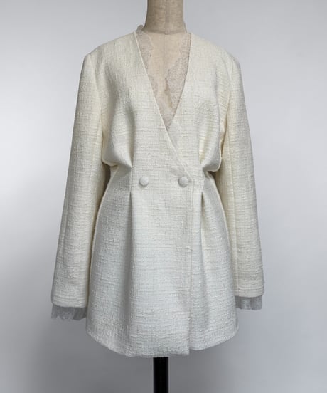 creme lace jacket