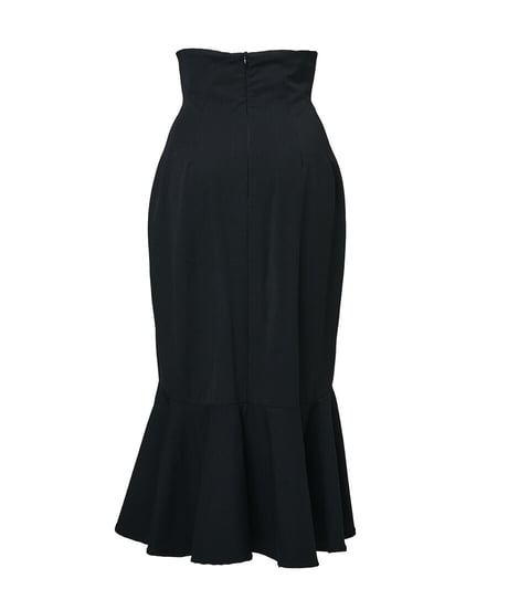 corset volume mermaid skirt