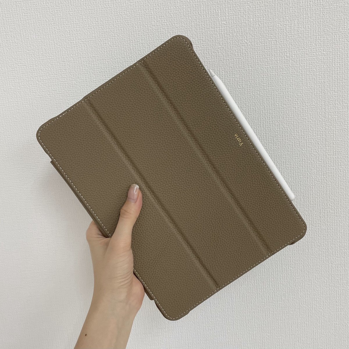 Full grain leather iPad case【iPad mini 7.9inch 第5世代】