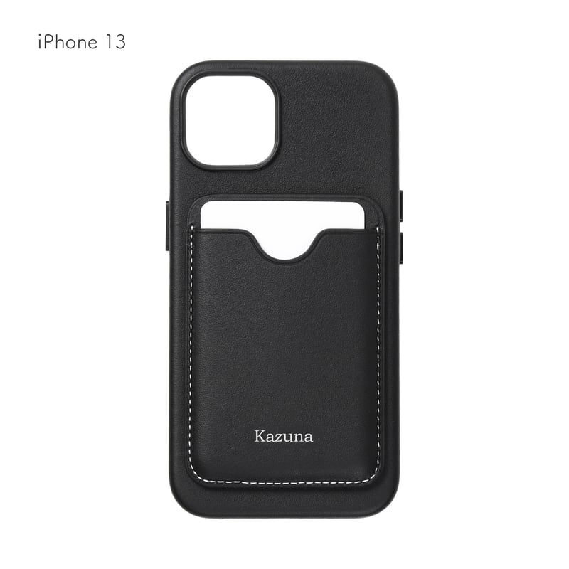 MagSafe｜Cow leather iPhone case with card holde
