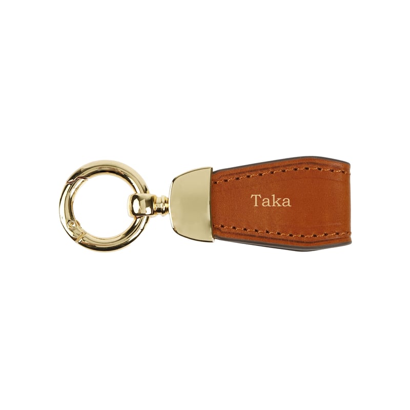 Italian leather mini keyring 全4色 | RECLAIRE