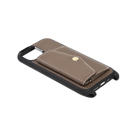 【iPhone15シリーズ】Full grain leather shoulder strap iPhone case 全3色