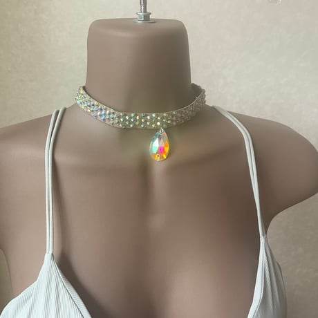 チョーカー シック ネックレス ダンス パーティー ファッション アクセサリー ターニャ ベリー ラテン ダンス バレエ ハンドメイドアクセサリー