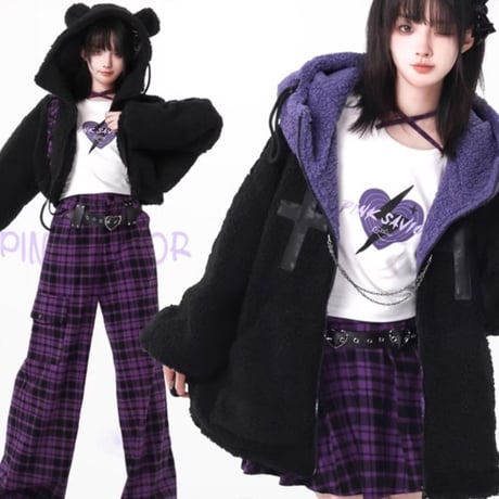 24cmShop 韓国ファッションかわいいセットアップ3点セットsuf045