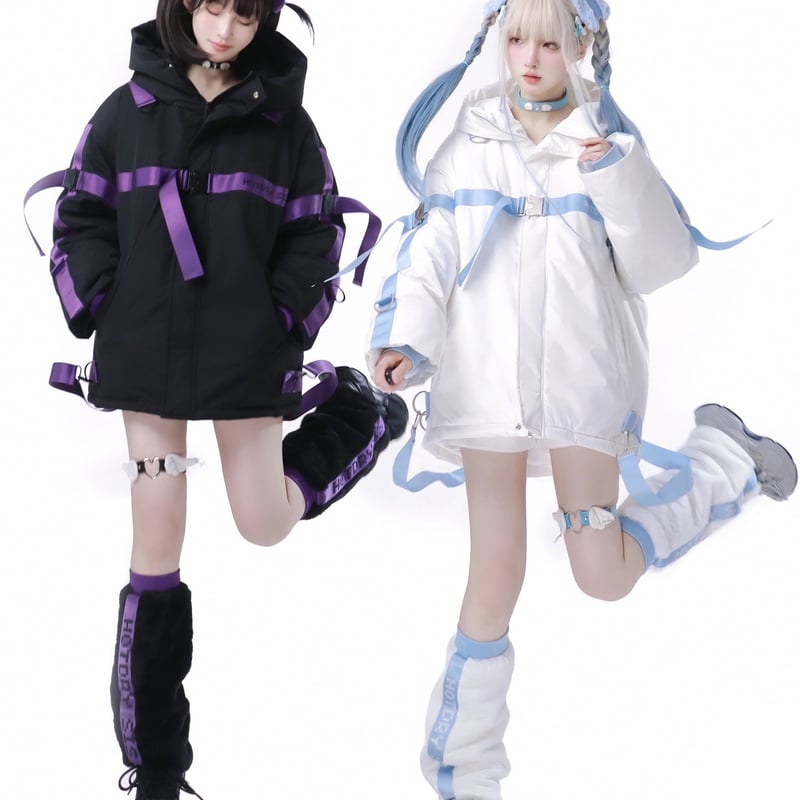 天使界隈👼】アクアダークモード 3点セットアップ wt063 | 可愛い服