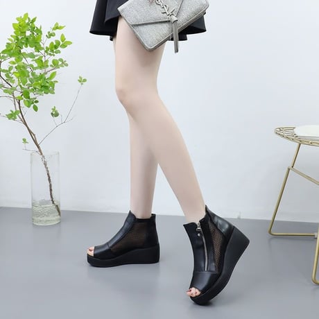 Shoes スニーカー風厚底サンダル 1048