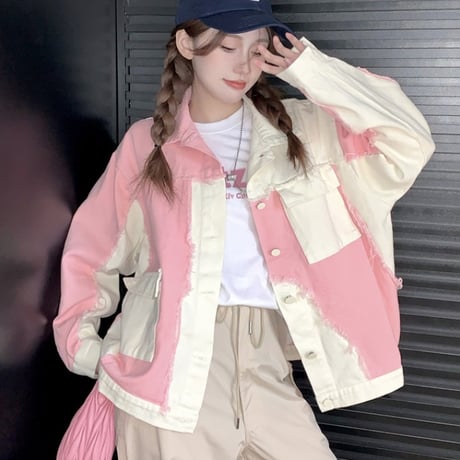 Kawaii Colorful Short Jacket  wt038