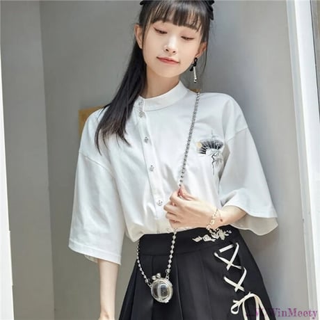 中国風女の子可愛い服 2点セット 811