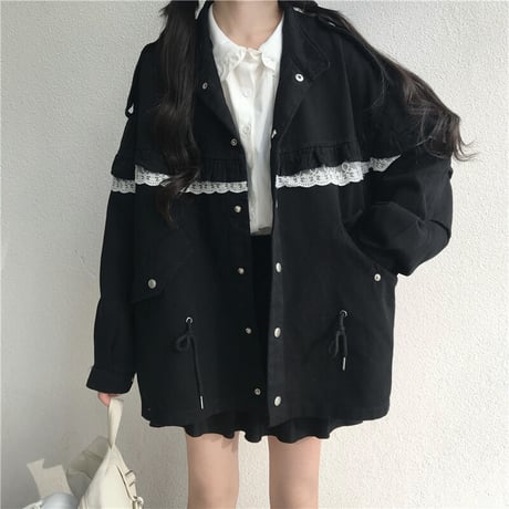 Coat 白いレースのジャケット 636