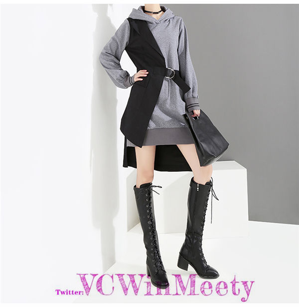 CEJ ワンピース ジオメトリックプリント 7分袖ワンピース(71445412-2025