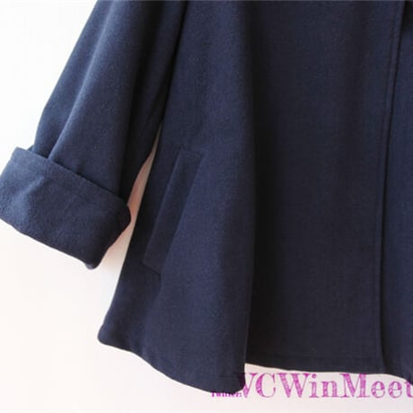 Outer   セーラー風マントコート  584