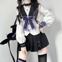 24cmShopかわいい地雷系セットアップ2点セットsus195