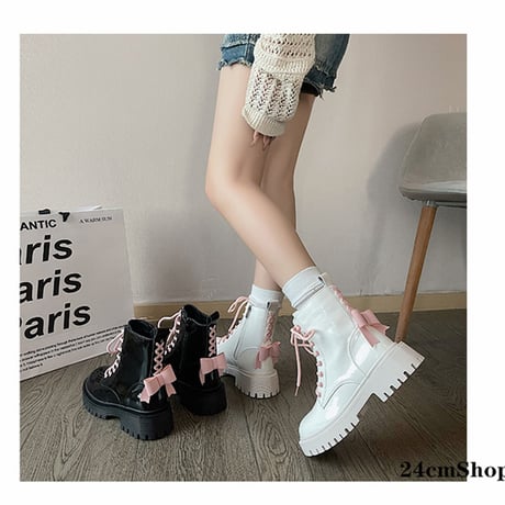 24cmShop ミラーPU厚底ストラップシューズ sh006