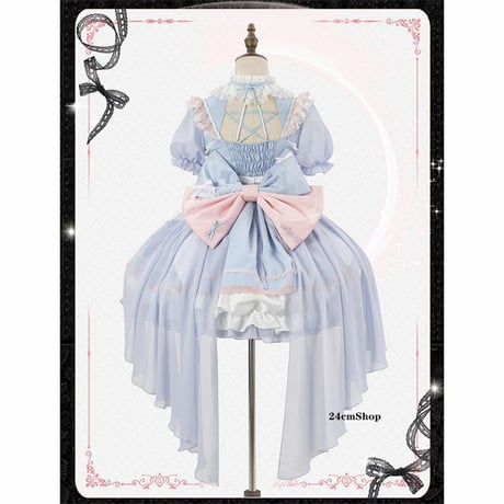 魔法少女フリルワンピースセット opf084