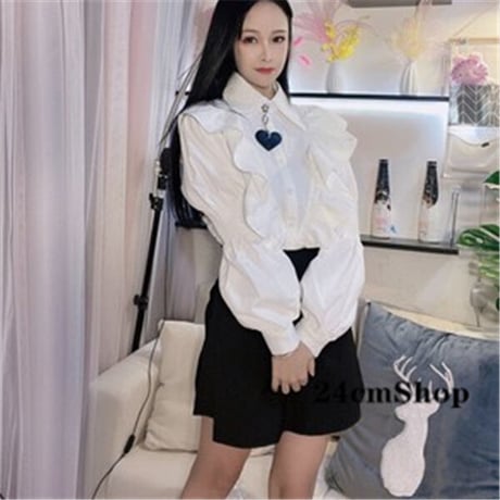 24cmShop 韓国ファッション愛長袖シャツ 1183