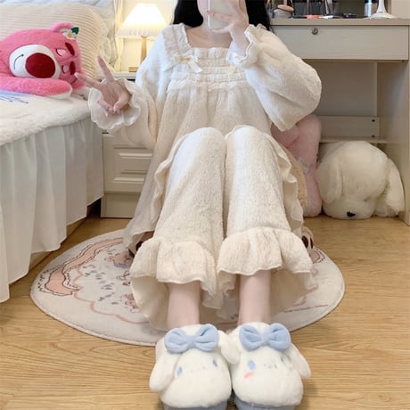 24cmShop可愛いモコモコパジャマ sl003