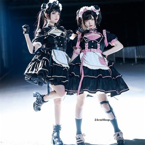 【写真追加】武装メイド〈コンバットメイド〉コスプレ衣装　メイド服 Amazon.co.jp: 武装メイド ダイヤ バトルメイドガールコスプレ