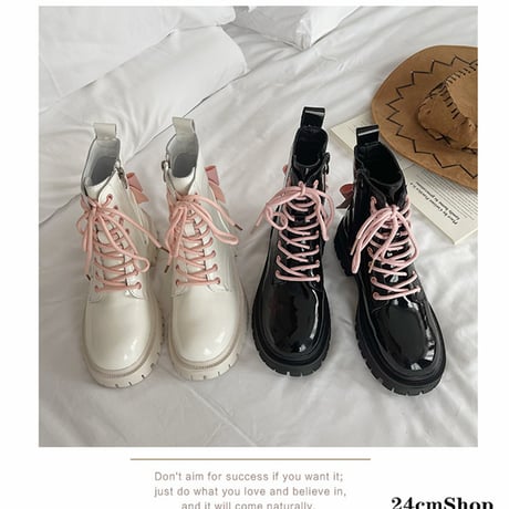 24cmShop ミラーPU厚底ストラップシューズ sh006