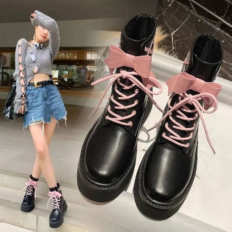 24cmShop ファッションマーティンブーツ 1359
