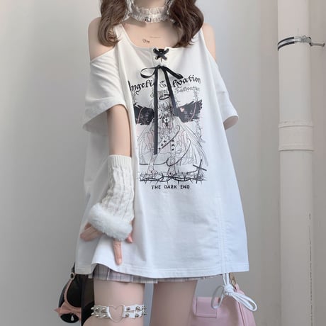 24cmShop 原宿風ファッション かわいいTシャツtx097