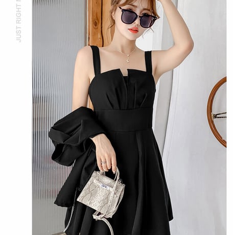 24cmShop 韓国ファッション上着+ワンピース2セット 1151
