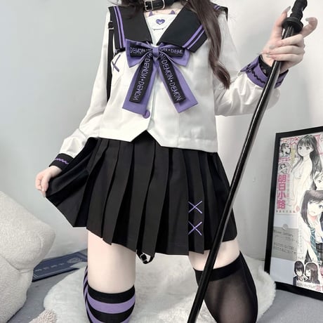 24cmShopかわいい地雷系セットアップ2点セットsus195