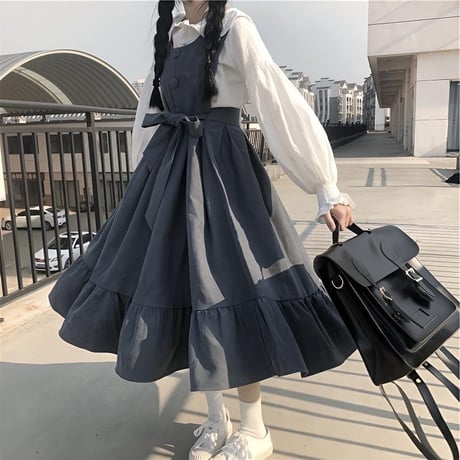 24cmShop ファッション かわいいワンピース2点セットops111