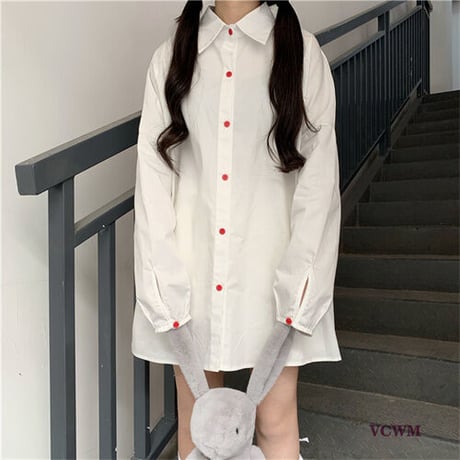 2色／ルーズシャツチュニック  896