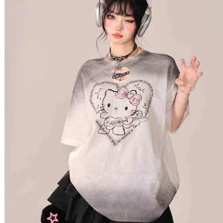 24cmShop量産型 地雷半袖Tシャツtx080