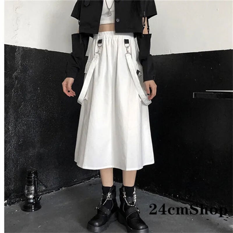 チェーン付き東京ファッションロングスカート 1204 | 可愛い服