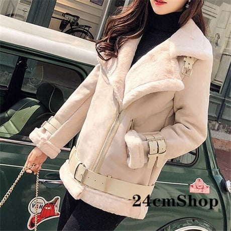 24cmShop スエードショートコート 018