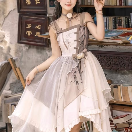24cmShop 中国風ファッションワンピース ops066