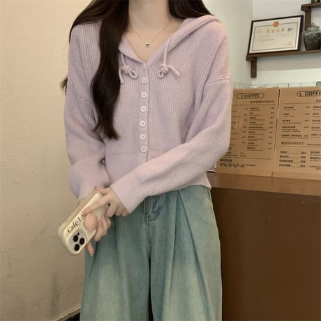 Kawaii Knit Short Jacket  wt044
