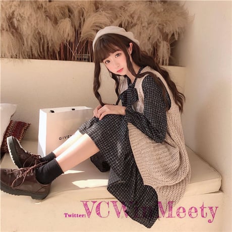 VCWM| ニット+ワンピース 190