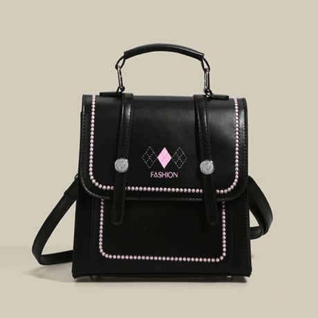 24cmShop 可愛いツインストラップレザーショルダーバッグ b013