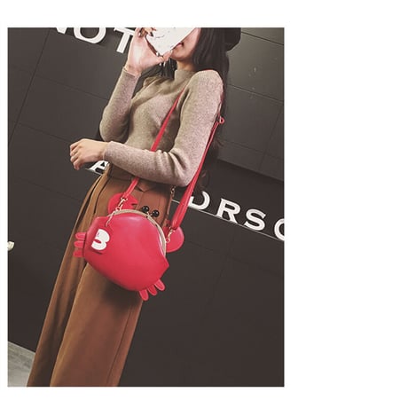 Bags かわいい レザー ショルダー バッグ  679