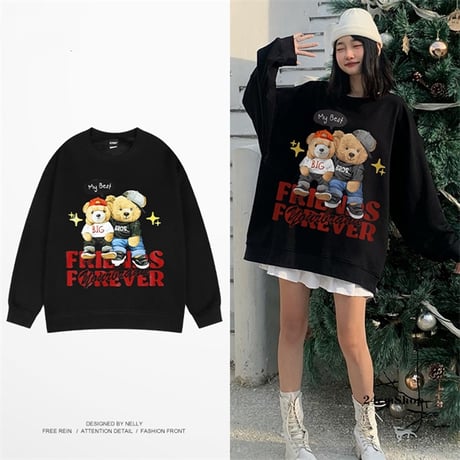 24cmShop insファッションヒップホップのカップルTシャツ tx014