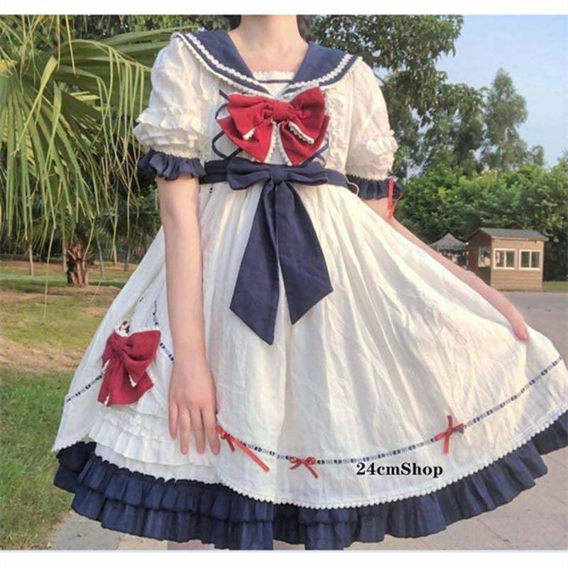 白雪姫ワンピース opf129 | 可愛い服量産型服通販24cmニヨンセンチ