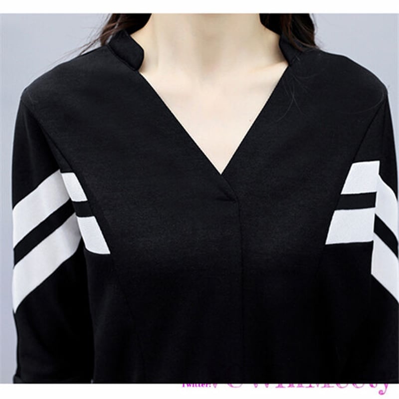 OnePiece ライン入りスポーティワンピース 583 | 可愛い服量産型