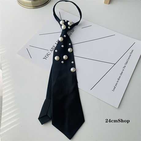 24cmShop ユニークなネクタイバンドパール p010