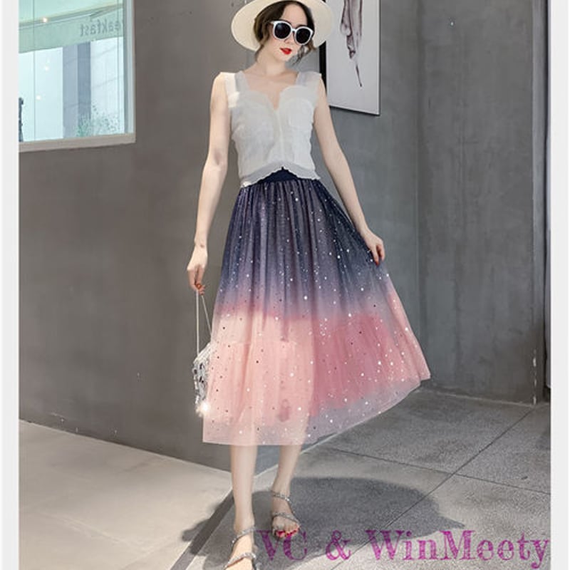 タグ付✨ ランバンオンブルー　ロングスカート　チュール　ドット　38　近年モデル 楽天市場】【中古】ランバンオンブルー LANVIN en Bleu ドット