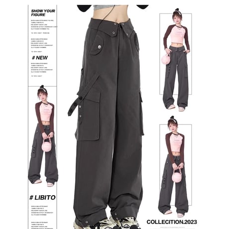 24cmShop スタイリッシュカジュアルパンツ kz018