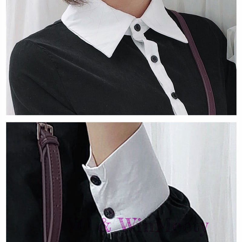 OnePiece|モノトーンワンピース 100 | 可愛い服量産型服通販24cm 