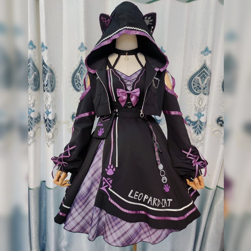 猫耳パーカーアシンメトリーJSK ops003 | 可愛い服量産型服通販 猫耳パーカーアシンメトリーJSK ops003 | 可愛い服量産型服通販