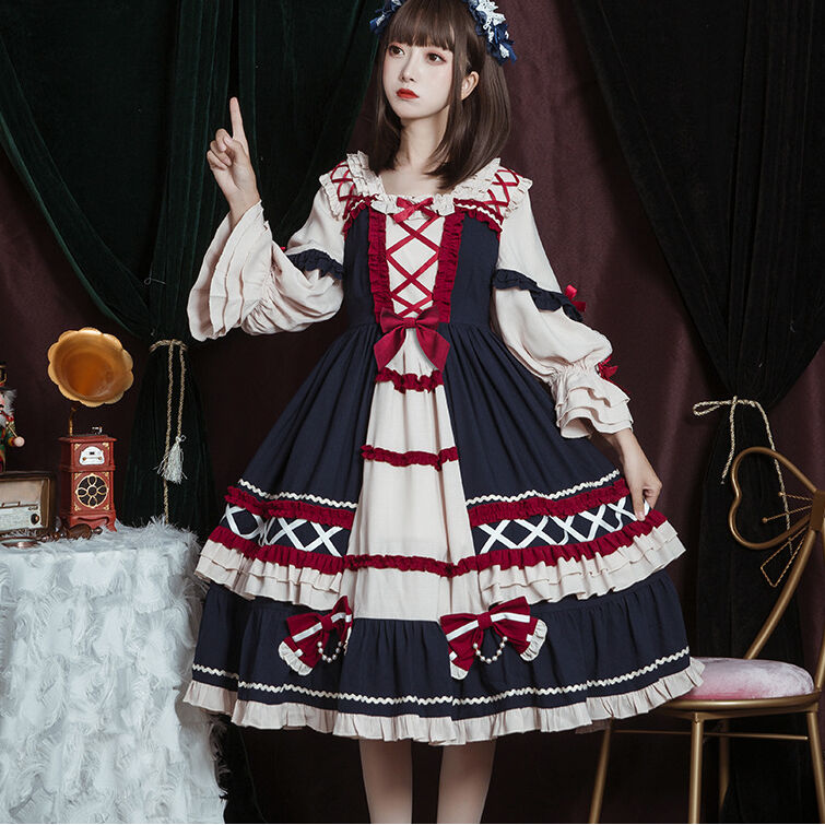美品✨René basic ルネ フロントフリルリボンワンピース ターコイズ 美品✨René basic ルネ フロントフリルリボンワンピース ターコイズ